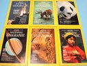 National Geographic Magazine, Full Year 1981 In Two Leather Bound Slip Covers