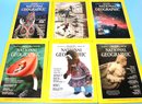 National Geographic Magazine, Full Year 1983 In Two Leather Bound Slip Covers