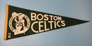 Vintage Boston Celtics NBA Felt Pennant