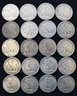 Roll Of 20 Silver 1941 Walking Liberty Half Dollars - Better Than Average Circulated