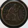 1850 United States Quarter Dollar