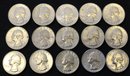 Roll Of 40 1942-P Washington Silver Quarters - Average Circulated - Some Are Higher Grade