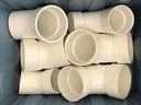 6 Pc Charlotte Pipe & Foundry Co.  PVC Fittings, Some 3' And Some 4'