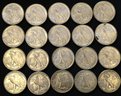 Roll Of 1942-P Silver Walking Liberty Half Dollars - High Average Condition