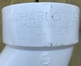 6 Pc Charlotte Pipe & Foundry Co.  PVC Fittings, Some 3' And Some 4'