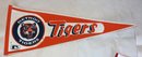 Two MLB Pennants - Detroit Tigers & Cleveland Indians