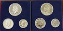 Two - 1976 Silver 3-coin Proof Sets