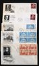 20 Postal First Day Covers From The 1950's - Some Have 4 Stamp Plate Block