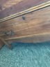 Antique Solid 2-Over-4 Oak Chest Of Drawers, Dimensions 33'W X 18'D X 46'H
