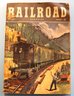Assorted Railroad Lot - Two Vintage Railroad Magazines - B&O RR 1978 Calendar - Pullman & B&O RR Towels