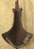 Antique Cast Iron Plow Blade With Great Rusty Patina