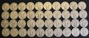 Roll Of 40 Silver Standing Liberty Quarters - All Type 2b - 1925-1930 - Circulated
