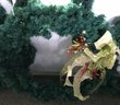 4 Pcs Artificial Christmas Wreathes, 3-42' & 1-28', Each With Some Decorations