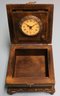 Clock In Wood Box