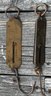 Three Vintage Hanging Scales - 1 Larger - 2 Small