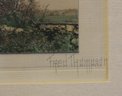 Framed Fred Thompson Hand Colored Photo - Signed - Titled:  'The Way Home'