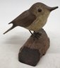 3 Pcs Vintage Carved Birds,  Blue Jay 10' X 3' X 7'H, Loon & Rock Wren