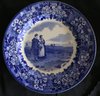 Two English Porcelain Plates - One Is Return Of The Mayflower
