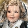 Vintage NIB Shirley Temple Porcelain Doll 'Movie Premiere' From The Danbury Mint, 17' Tall