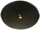 Stunning Decorator Painted  Oval Tray On  Black And Gold Folding Tray