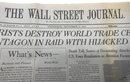 September 12, 2011 Wall Street Journal Edition Of 9-11 Terrorist Attack On The Twin Towers, NYC