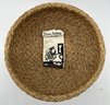 Vintage Sioux Native American Hand Woven Basket, 9.5' Diam. X 4'H