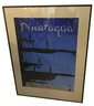 Pencil Signed Phillip Agusta Dec 82, Ltd Ed No. 16/200, Framed Serigraph 'PISCATAQUA'  Ship & Sailors