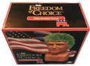 Freedom Of Choice President Trump Commemerative Chia Head, New In Box