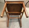 Vintage Ethan Allen Wooden Kitchen Chair With Patina