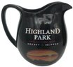 QE2 Single Malt Scotch Whiskey Jug & Highland Park Single Malt Scotch Whiskey Water Back Pitcher