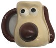 5 Pcs Lot Ceramics Including Rosenthal Oriental Rabbit, Dog Mug, Scottie Dog, Bird, Pacific, CA Cup