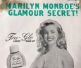 Classic Marilyn Monroe 1950'S Lobby Card Poster, Tru-Glo Make-Up, Movie Asphalt Jungle