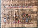 6 Pcs Egyptian Tourist Souvenir Hand-Painted Papyrus Pictures