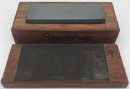 Large Whet Sharpening Stone For Blades In Homemade Case, Box 8' X 3.5' X 2.25'H