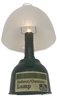 Pair Indoor/Outdoor Battery Operated Lamps For Camping Or Power Outage, Uses 4-D Batteries, 6' Diam. X 12.5'H