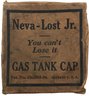 Neva-Lost Jr. Gas Tank Cap NO. 1 'You Can't Lose It', Welker-Hoops Mfg Co