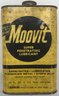 2 Vintage Automotive Oil Lubricant Cans 1-SILOO & 1-MOOVIT (Both With Contents And Appear Unopened)