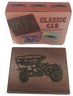 Two (2) Decks Of Classic Car Playing Card In Classic Wooden Hinged Box, With Original Packaging