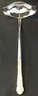 Antique Silver Plated Punch Ladle (13.5') And Serving Spoon (8.75')
