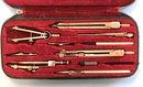 Vintage ULTRA 78974 Mechanical Drafting Set In Zippered Case