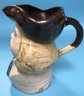 Antique Stoneware Toby Type Pitcher Signed And Dated Dec 2 1913, 7'L X 5.5'W X 7.75'H