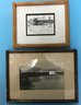 2 Pcs Vintage Prints, Norway Lake Pencil Signed On Obverse S. Watters  & Dated On Obverse 1930, 14' X 10.25'H