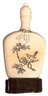 Spectacular Antique Chinese Carved Ivory Snuff Bottle, 1-3/4'W X 3-3/8'H