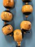 Two (2) Vintage Buddhist Priest Prayer Beaded Necklaces, Each Approx. 21'L