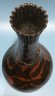 Antique Chinese Bronze Vase With Raised Relief Of Mountain, 8' Diam. X 18'H (Missing Bottom)