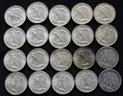 Roll Of 20 1943-P Walking Liberty Silver Half Dollars - This Roll Has A Quantity Of High Condition Coins
