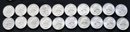 Roll Of 40 1942-P Washington Silver Quarters - Above Average Condition