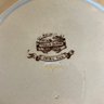 Antique Early Victorian Brownfield Staffordshire Ching Too Pattern Brown Transferware