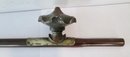 Antique Chinese Opium Pipe With Carved Stone Bowl, 20.5'