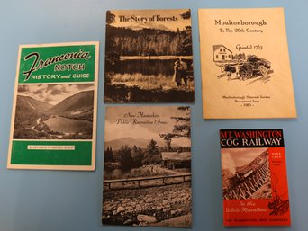 Group Of Brochures - All New Hampshire Except One